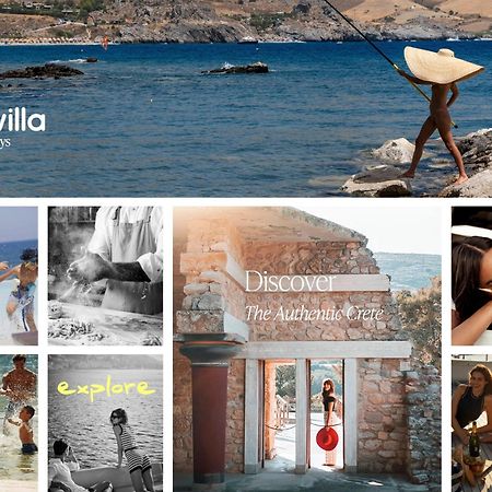 Maroulas Villas Ioanna & Stavros, Private Pools, Bbq & Seaview, By Thinkvilla Exterior foto