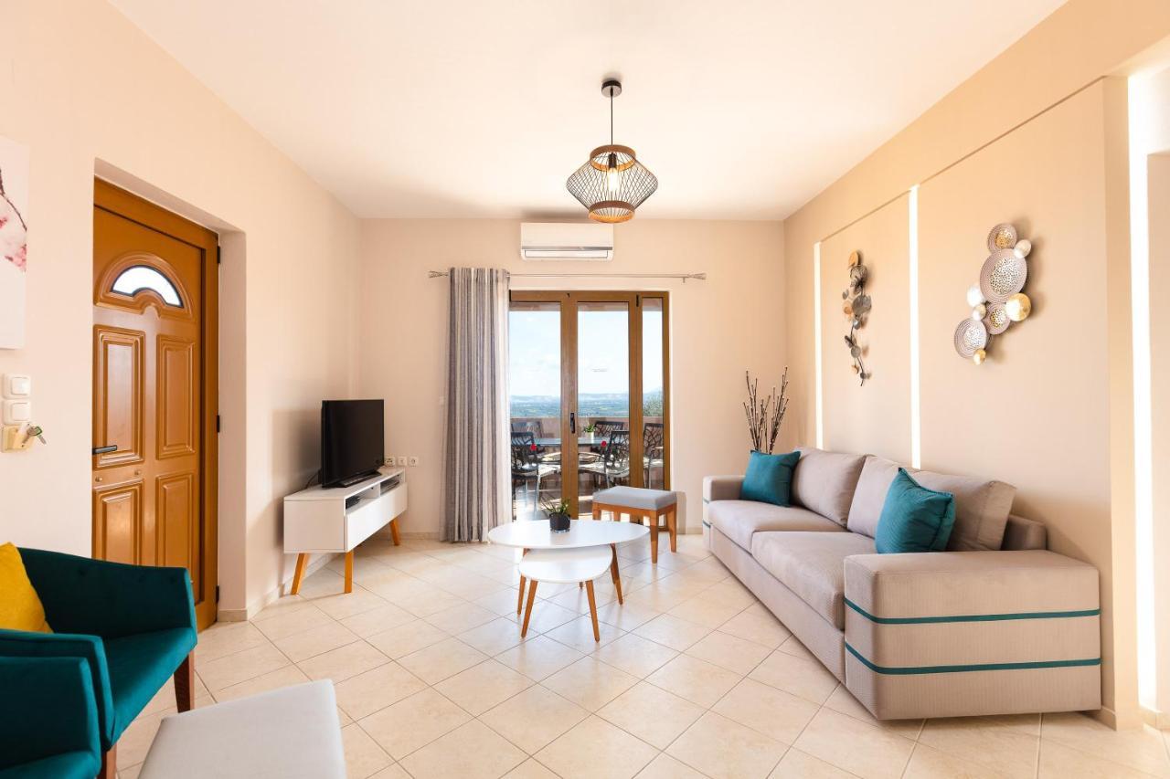 Maroulas Villas Ioanna & Stavros, Private Pools, Bbq & Seaview, By Thinkvilla Exterior foto