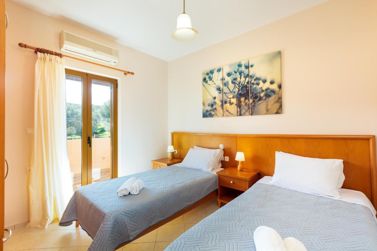 Maroulas Villas Ioanna & Stavros, Private Pools, Bbq & Seaview, By Thinkvilla Exterior foto