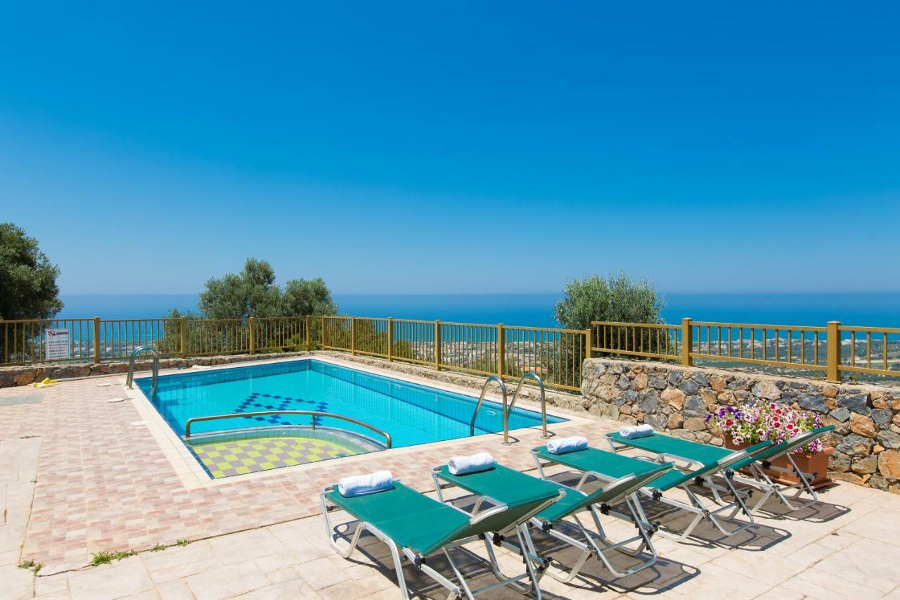 Maroulas Villas Ioanna & Stavros, Private Pools, Bbq & Seaview, By Thinkvilla Exterior foto