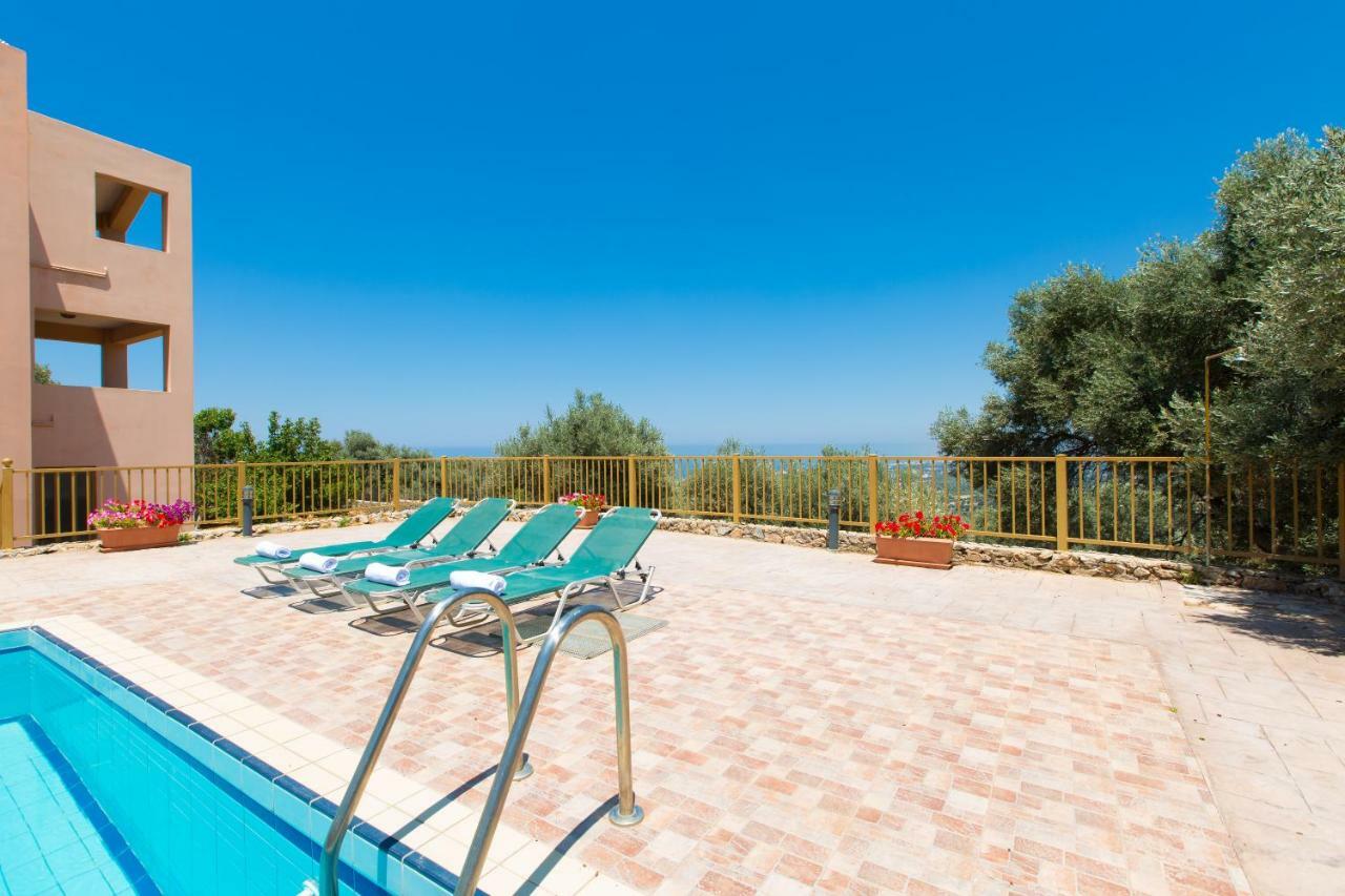 Maroulas Villas Ioanna & Stavros, Private Pools, Bbq & Seaview, By Thinkvilla Exterior foto